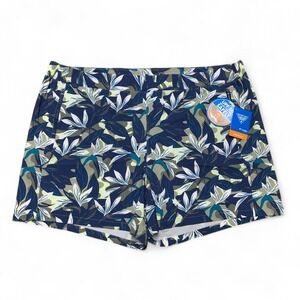 Columbia PFG Shorts Women's 3X Plus Floral‎ UPF Tidal II Omni-Shade Tropical NWT